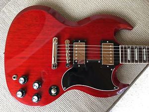 GIBSON SG 61 LES PAUL REISSUE 2016 WITH GIBSON CASE VERY RARE LIMITED EDITION