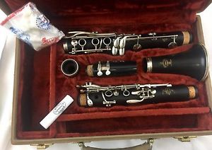 Beautiful 1967 BUFFET R-13 CLARINET- Nickel Silver keys , Newly Overhauled!