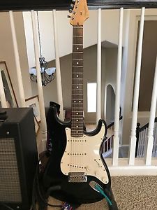 Fender Stratocaster American Standard (Black w/ Rosewood Neck)