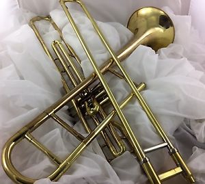 Trombone OLDS Valve trombone Fullerton 1960s  w/ slide too. Good Playing horn