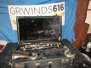 selmer paris series 9 wood bass clarinet rang to low eb