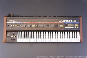 Roland Juno-60 juno60. Perfect Working Full Service # 3042**