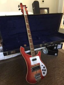'77 Ric Fireglow in good condition.  Original case.  Some use wear.