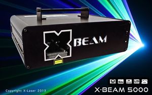 X-Laser X-Beam 5000 Full Color Aerial Beam Effect Laser