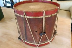 .RARE AMERICAN CIVIL WAR ERA DRUM. MADE BY FAMOUS MAKER WILLIAM KILBOURN, ALBANY