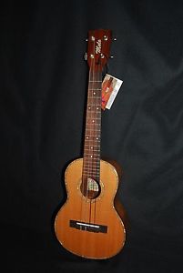 MELE HANDMADE SOLID SPRUCE TOP/KOA BACK TENOR UKULELE w/ ABALONE SHELL INLAY