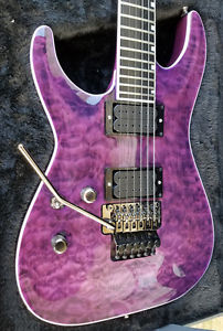 2012 Lefty Left Handed ESP Horizon II Electric Guitar with Floyd Rose