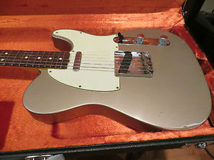 Fender Custom Shop 1963 Reissue Relic Telecaster Shoreline Gold Twisted Tele P/U