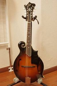 Kasuga flat mandolins, excellent condition with hard case