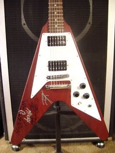 Gibson flying V lzzy Hale Halestorm autographed MAKE OFFERS