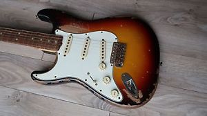 Left Handed 65 Fender Stratocaster Relic Strat USA  Lefty Aged