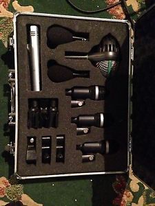 Akg Rhythm Pack Professional  Drum kit Microphone Set Plus 1 Condenser Mic!!!