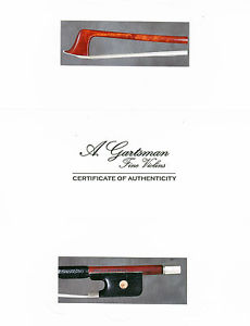 A very fine French certified violin bow L.Morizot brothers,1950,EXCELLENT!