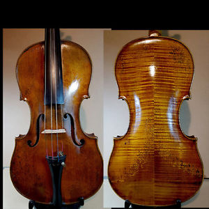 A fine old master violin by Hippolyte Caussin - 1875. - Certified violin