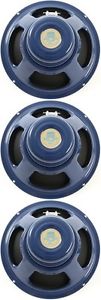 Celestion Blue 12" 15-Watt Alnico Replacement Guitar Sp... (3-pack) Value Bundle