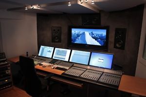 Digidesign Procontrol 32 Channels mit elegantem Tisch und Protools HD 4 PCe