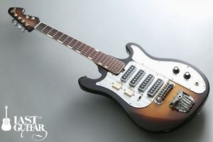 Vintage 1965 Teisco Electric Guitar WG-4L Reborn Custom By Humpback Engineering