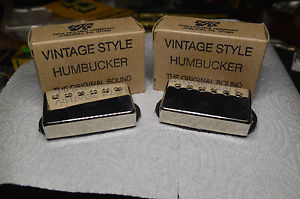 TOM HOLMES ORIGINAL PAF PICKUPS DOUBLE CREAM,POTTED 4 CONDUCTOR