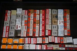 Matched Set of Eight (8) Nos 6386 Tubes/Valves for Fairchild