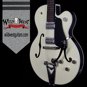 Gretsch Players Edition Anniversary with String-Thru Bigsby G6118T Lotus Ivory