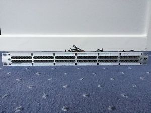 96 WAY BANTAM PATCH BAY 1U. SECOND USER, VERY CLEAN CONDITION.