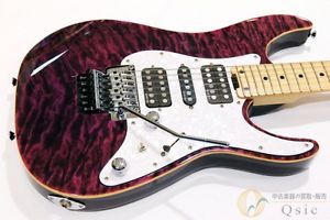 SCHECTER SD-II-24 BW PUR/M Purple Used Electric Guitar Free Shipping