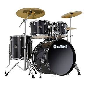 Yamaha GigMaker Kit with Paiste Cymbals - Black Glitter