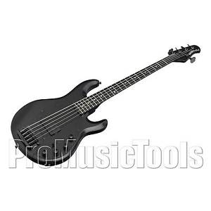 Music Man USA Stingray 5 SBK - Stealth Black ebony MH * NEW * musicman bass