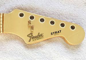 1980 1981 1982 Fender "The STRAT" Maple Stratocaster Neck - RARE white headstock