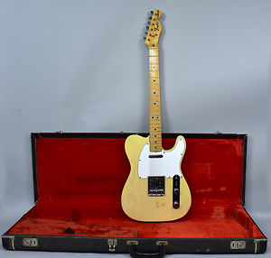 1973 Fender Vintage Telecaster Rare Blonde Finish Electric Guitar w/OHSC