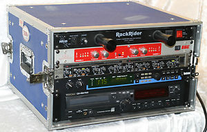 Tascam Lexicon Behringer Rack Rider & BBE Signal Processors/Effects w/ Rack Case