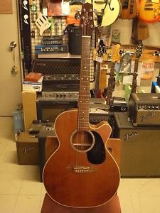 Takamine PTU531C Acoustic Electric Guitar w/Softcase [Excellent++] from Japan