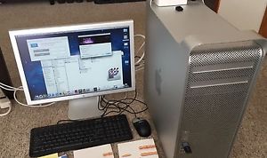 Apple Mac Pro 5,1 2.8 Quad Core 16GB 1TB w Apple Cinema Display MORE