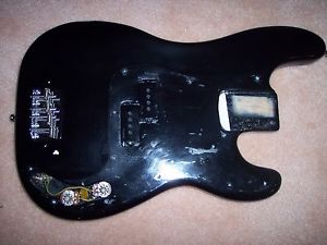 Fender Precision bass body Mid 1960's Refinished in Black FREE SHIPPING