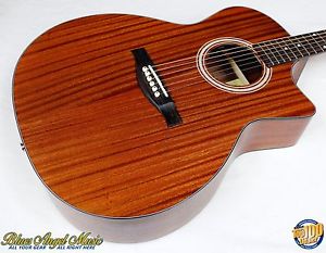 Eastman AC-GA2CE Acoustic-Electric Guitar w/HFC AC GACE-2 Solid Sapele! #33344-1