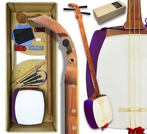 Self-Assembly Shamisen Kit - Customizable musical instrument set, from Japan