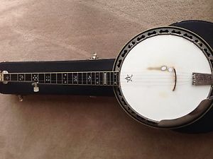 5 string Banjo Stelling Bellflower Custom
