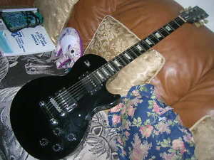 Gibson Les Paul Studio 1993 High Gloss Black Ebony Board Chrome Hardware 1993 Bl