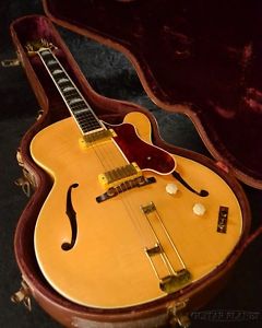 Epiphone 1955 Zephyr DeLuxe Regent -Blonde  ! - Maple Top Used  w/ Hard case