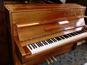 HSINGHAI small modern overstrung light wallnut polester case deliver £425 buy