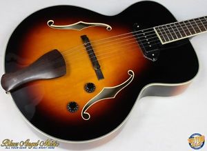 Eastman AR405E-SB Archtop Hollow-Body Electric Guitar w/HSC Sunburst NEW #39152