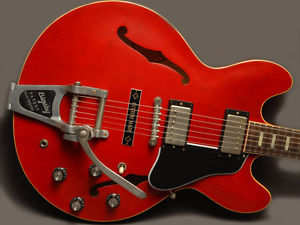 Gibson ES-335 TDC 1963 VOS Bigsby w. Custom Made Plate