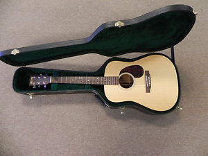 Martin & Co 6 String Custom Acoustic Guitar and Hard Case