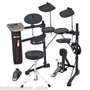 ELECTRONIC DIGITAL DRUM KIT D-TRONIC Q7 DRUMKIT w USB +ACCESSORIES w DRUM STICKS