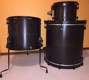 3 Piece Custom Drum Kit  Keller Maple Shells