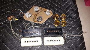 Vintage 1952 Gibson Les Paul  P90 Pickups, Pots, Switch, Tip, Harness, Knobs,