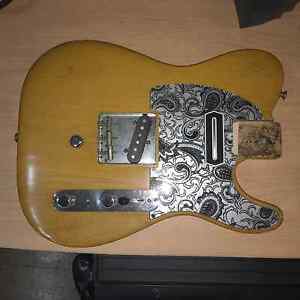 1958/59 Fender Telecaster Body with Parsons White B Bender Nice old wood