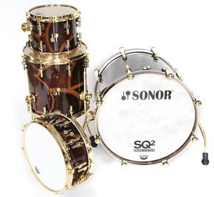 Sonor SQ2 Shellset One of a Kind in Larch Cluster