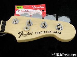Fender USA Tony Franklin Precision Fretless Precision P BASS NECK & TUNERS Ebony