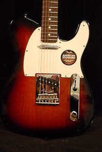 Fender American Standard Telecaster 3 Tone Sunburst/Rosewood